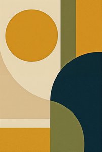 Lys innenfra, 2025 (akryl på lerret) av George Rosaly