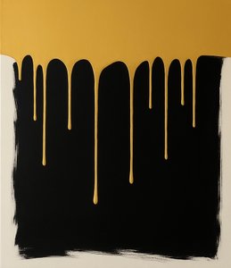 Stillhetens vekt, 2025 (akryl på lerret)