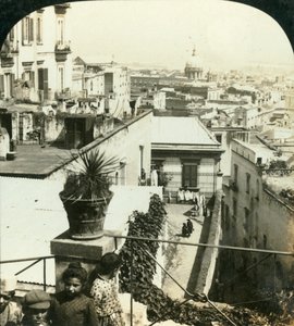 Fra åsene i Napoli, Italia, c1909. av George Rose