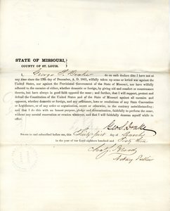 Lojalitetsed av George S. Drake fra Missouri, St. Louis fylke av George S. Drake