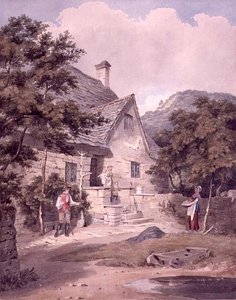 Tintern, Monmouthshire (akvarell på papir)