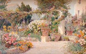 En italiensk hage, c1903