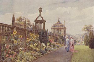Montacute, solsikker av George Samuel Elgood