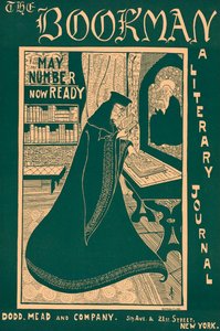 Plakat for en utgave av The Bookman av George Scotson Clark