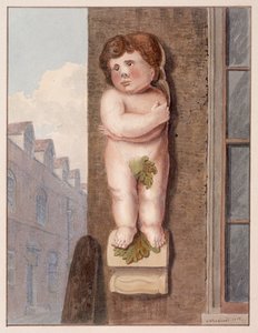 Pye Corner, London, 1812 av George Shepheard