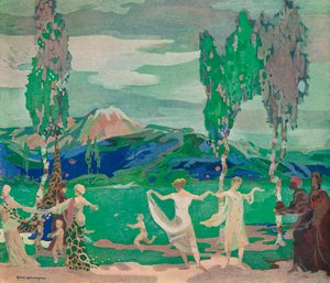 The Fields of Avatar, 1900-tallet 1914-1915 av George Sheringham