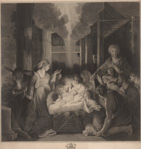 Shepherd's Offering: West Window of the Chapel, New College Oxford