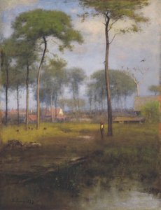 Tidlig morgen, Tarpon Springs, 1892 av George Snr. Inness