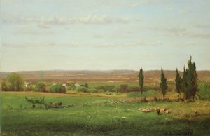 Nær Eagleswood, 1869 av George Snr. Inness