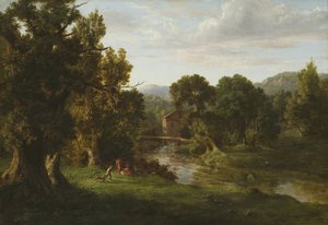 The Old Mill, 1849 av George Snr. Inness