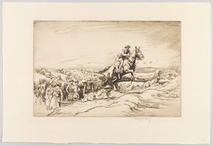 ?2nd Lancers på Epehy 1. desember 1917. av George Soper