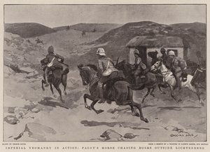 Imperial Yeomanry in Action, Pagets hest jager boerne utenfor Lichtenberg
