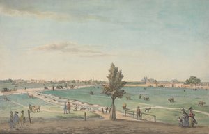 Kennington Common av George Stubbs