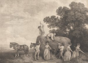 Hø-makere av George Stubbs