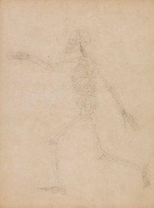 Menneskeskjelett, sidevisning av George Stubbs