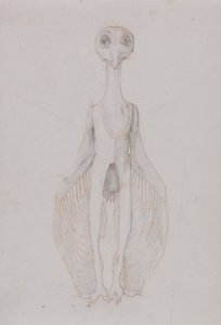 Ugle Stående, Forfra av George Stubbs