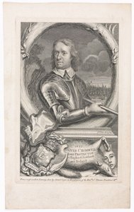 ?1653 Oliver Cromwell Lord Protector of England Skottland og Irland? av George Vertue