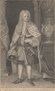 Edward Harley, 2. jarl av Oxford og jarl av Mortimer av George Vertue