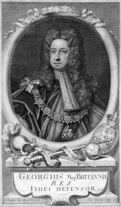 George I, konge av Storbritannia, 1700-tallet.