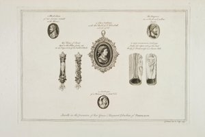 Juveler i besittelse av Her Grace Margaret hertuginne av Portland, 1749 av George Vertue