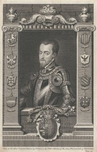 Filip II, konge av Spania av George Vertue