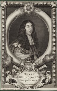 Portrett av Henry Stuart, hertugen av Gloucester av George Vertue