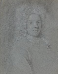 Portrett av John Dixon, mot høyre av George Vertue