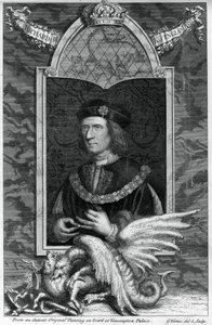 Richard III av England, 1700-tallet. av George Vertue