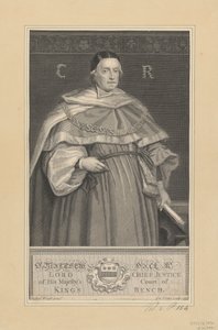 Sir Matthew Hale av George Vertue