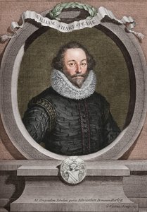 William Shakespeare 1564-1616, engelsk poet og dramatiker, 1721, 1913