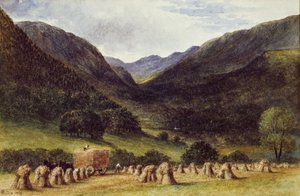 Harvest Time, Llyn Crafnant, Nord-Wales, 1869