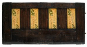 Dekorativt veggpanel (malt eik)