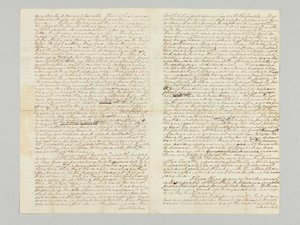 "Makten under grunnloven vil alltid være hos folket", signert autografbrev til Bushrod Washington, 9. november 1787 av George Washington
