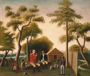 Marion feirer den britiske offiseren på søte poteter av George Washington Mark