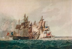 Capture of the Furieuse, c1810