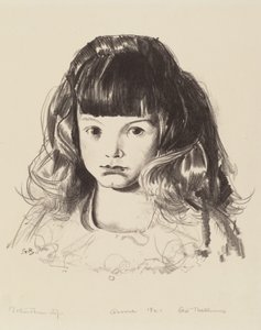 Anne 1921, 1923. av George Wesley Bellows