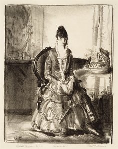 Arrangement, Emma in a Room av George Wesley Bellows