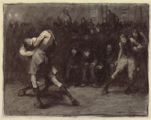 Basketball, 1906 av George Wesley Bellows