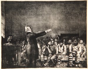 Velsignelse i Georgia, 1916 av George Wesley Bellows