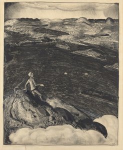 Dancing Town The Top of the World, 1922. av George Wesley Bellows