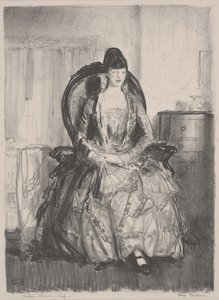 Emma i en stol av George Wesley Bellows