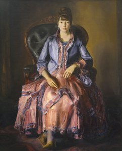 Emma i lilla kjole av George Wesley Bellows