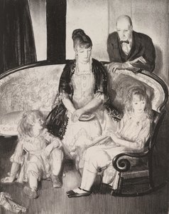 Min familie, andre stein av George Wesley Bellows