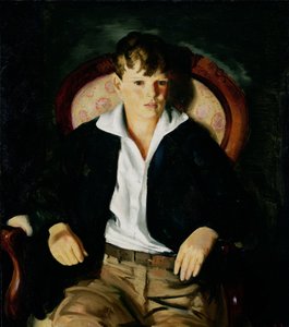 Portrett av en gutt av George Wesley Bellows