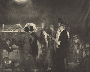 Forløp, 1916. av George Wesley Bellows
