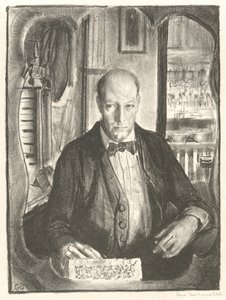 Selvportrett av George Wesley Bellows