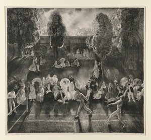 Tennis av George Wesley Bellows