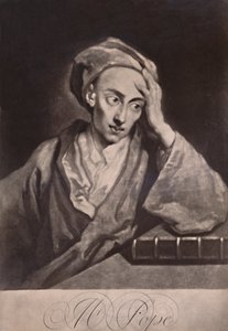 Alexander Pope, engelsk poet og satiriker, c1732 1894 av George White