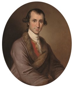 Portrett av Eyles Irwin (ca. 1751-1817) (olje på lerret)