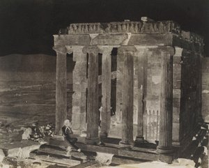 Temple of Wingless Victory, nylig restaurert, 1848.